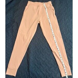 PINK Active Womens Size Medium Pull On Athletic Jogger Pants Salmon.